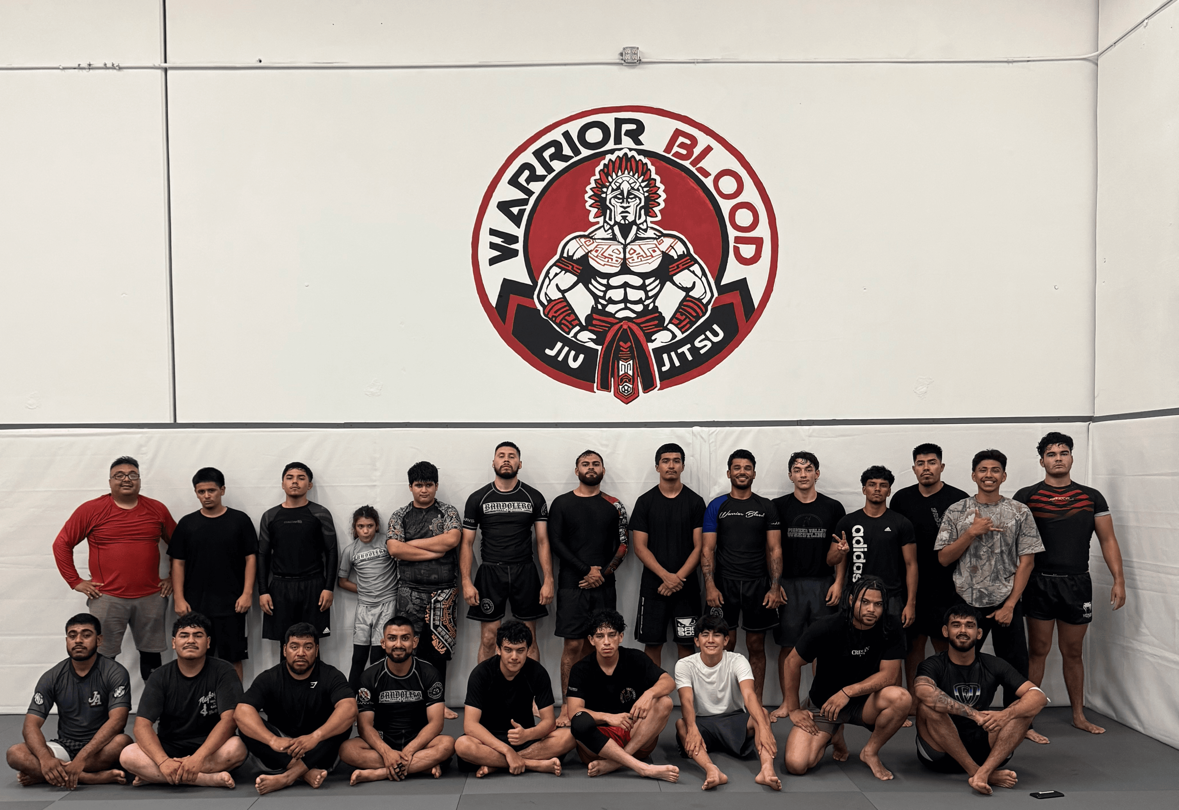 No-Gi Jiu Jitsu class